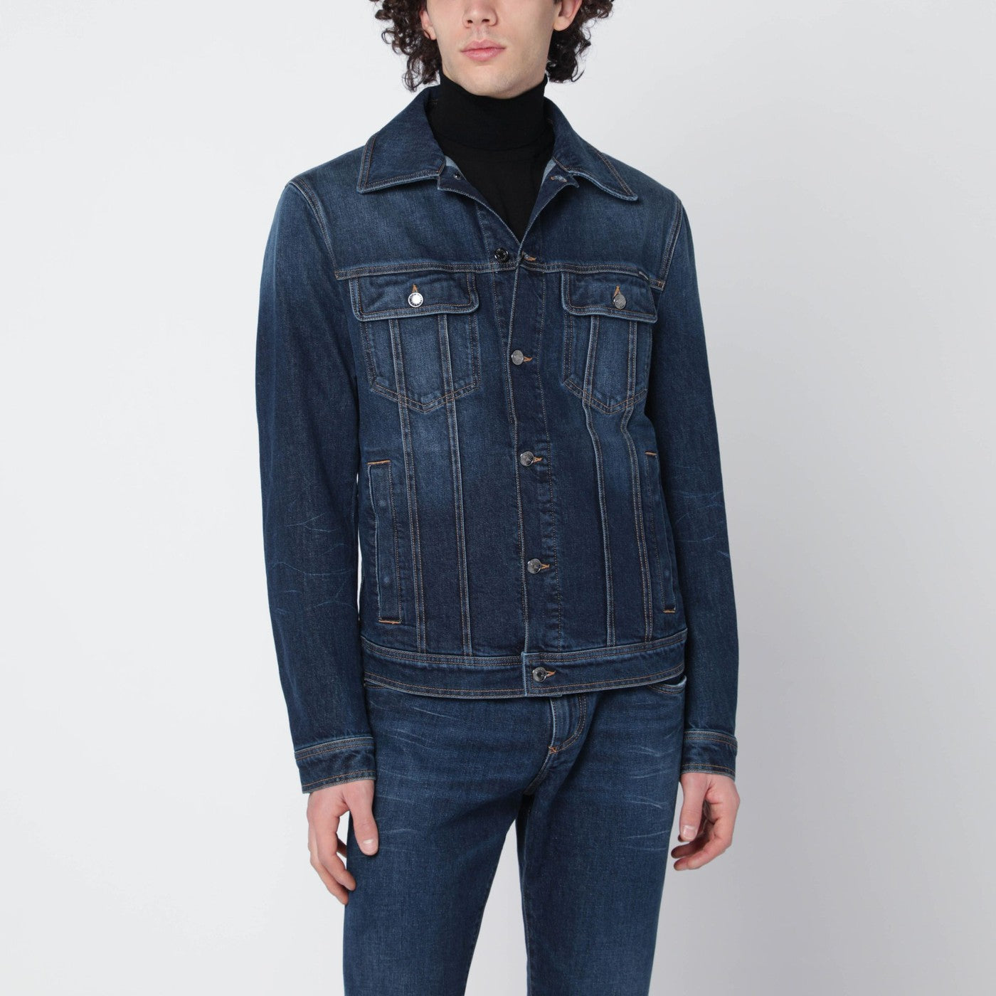 Blue denim jacket