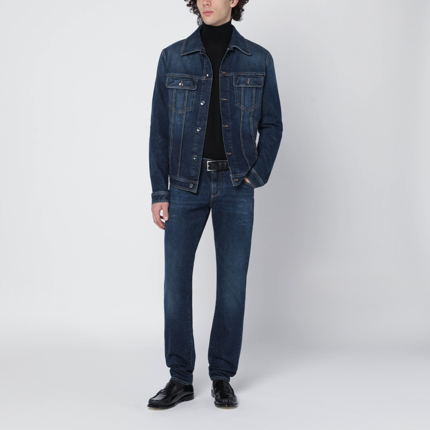 Blue denim jacket