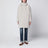 Light beige cotton blend parka