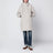 Light beige cotton blend parka