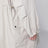 Light beige cotton blend parka