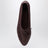 Burgundy Leather Gala Ballet Flats