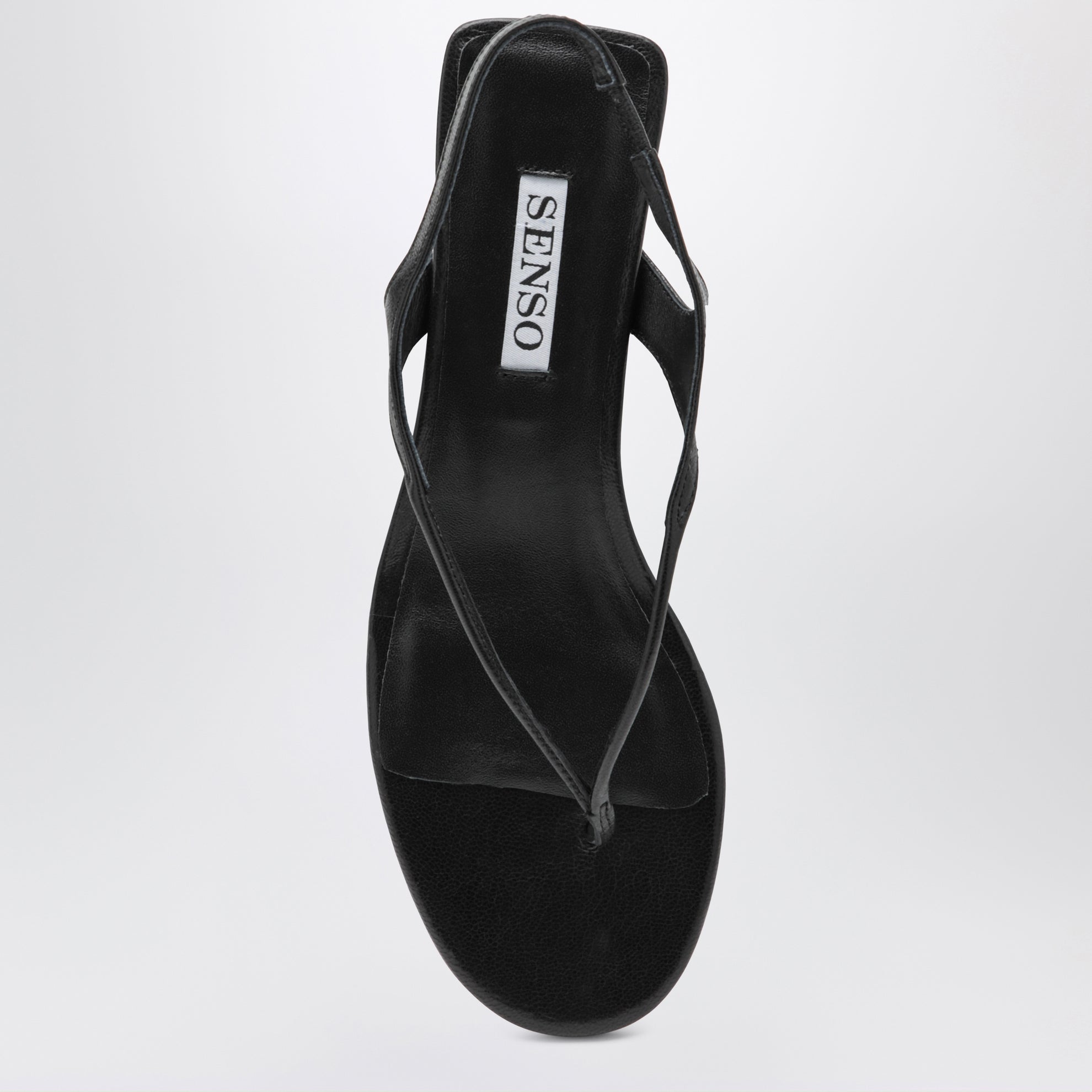 Genesis heeled sandals in ebony