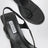 Genesis heeled sandals in ebony