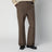Brown technical canvas trousers