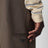 Brown technical canvas trousers