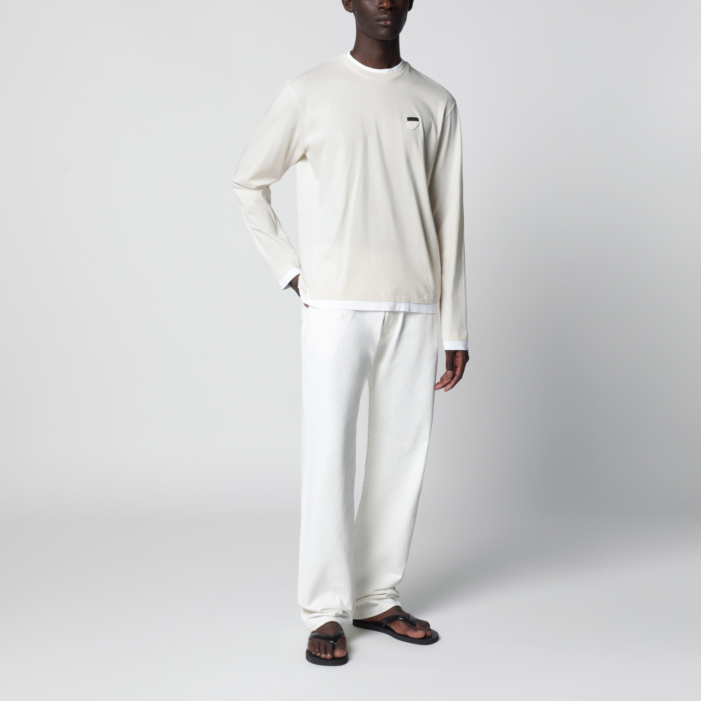 Prada White denim jeans | TheDoubleF
