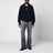 Black faded-effect jeans