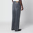 Black faded-effect jeans
