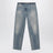 Blue jeans with a washed effect
