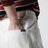 Bermuda in denim old bianco
