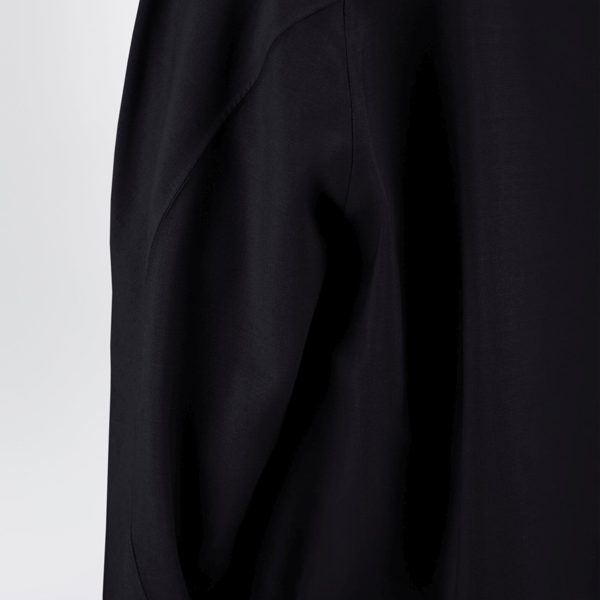 Veste Laminar à col montant en tissu effet laine
