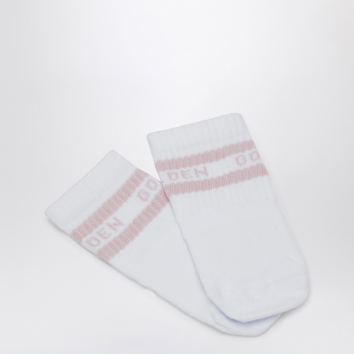 Set Sneakers Baby School weiß/rosa mit Socken