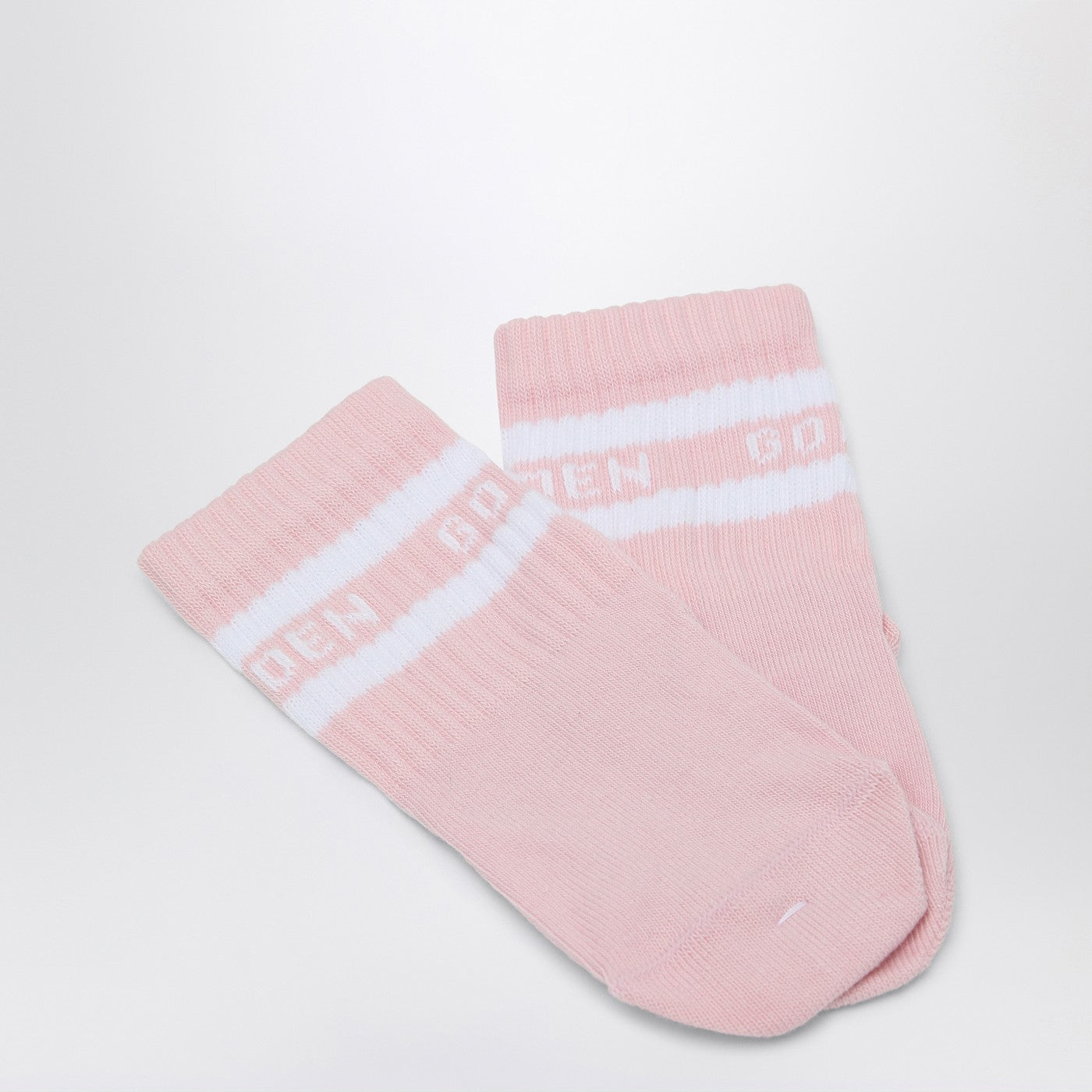 Set Sneakers Baby School weiß/rosa mit Socken