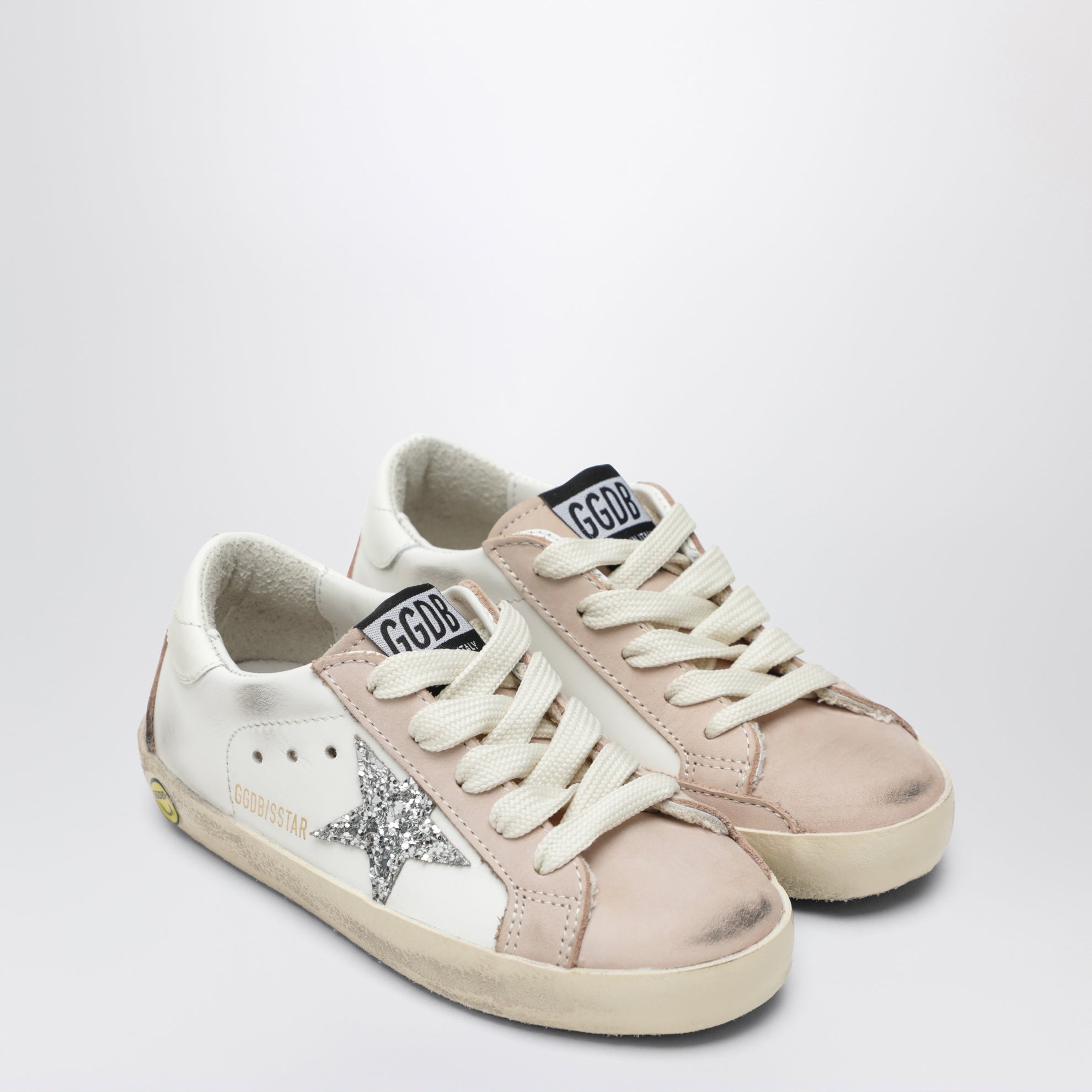 Sneakers Super-Star blanc/rose/argent