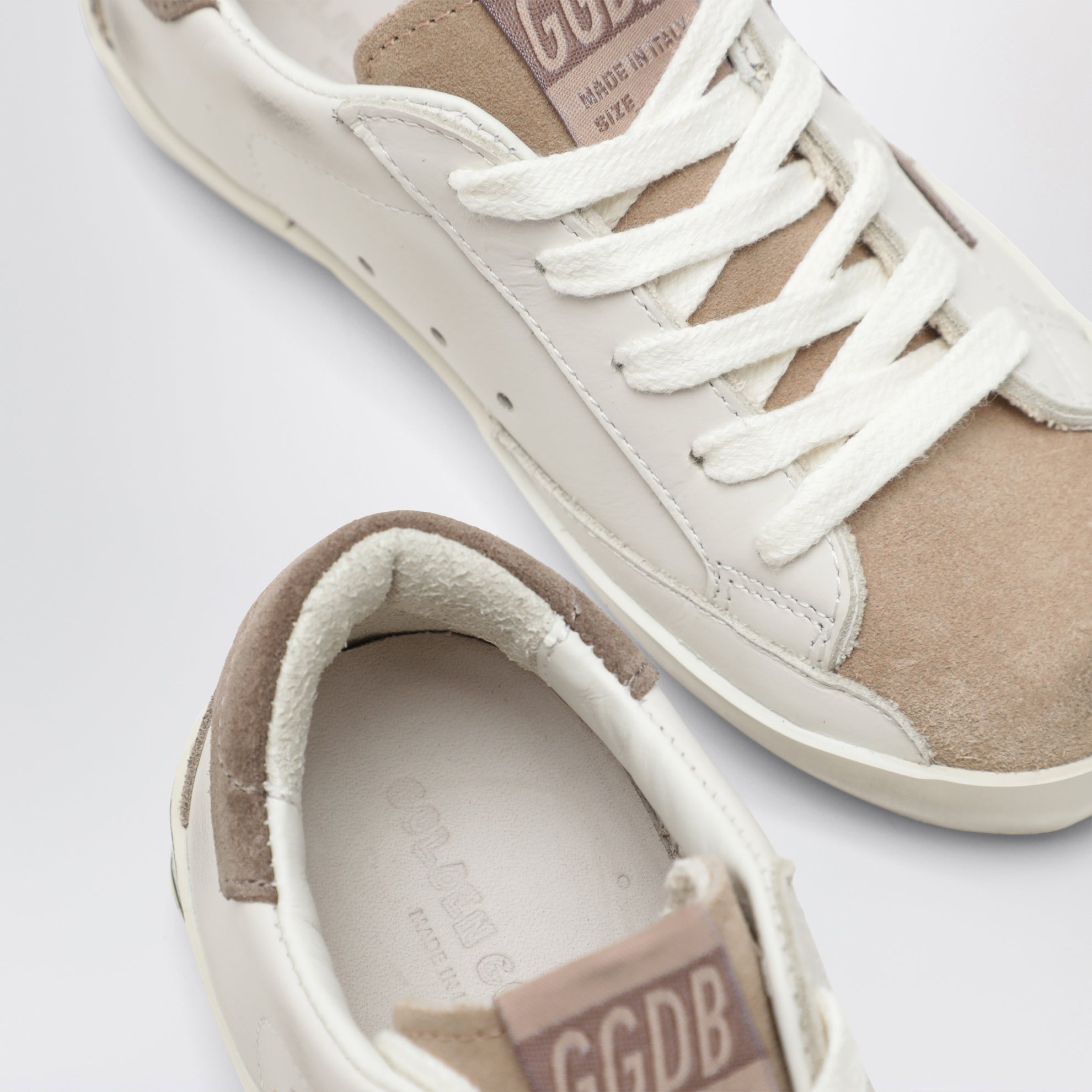 Sneakers Super-Star Milk/Dark grey/Beige