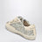 Sneakers Old School in glitter platino/crema