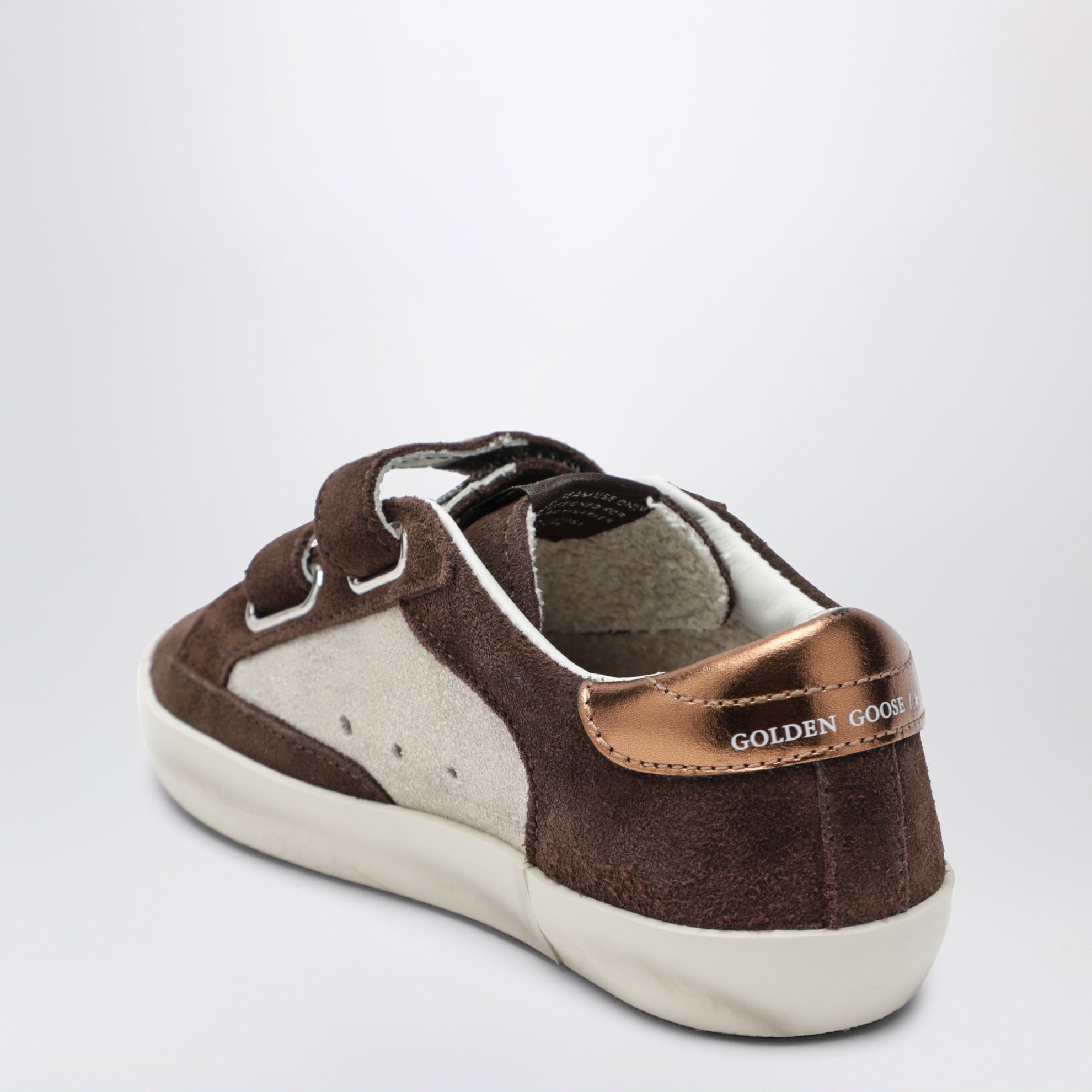 Sneakers Old School en daim sable/marron