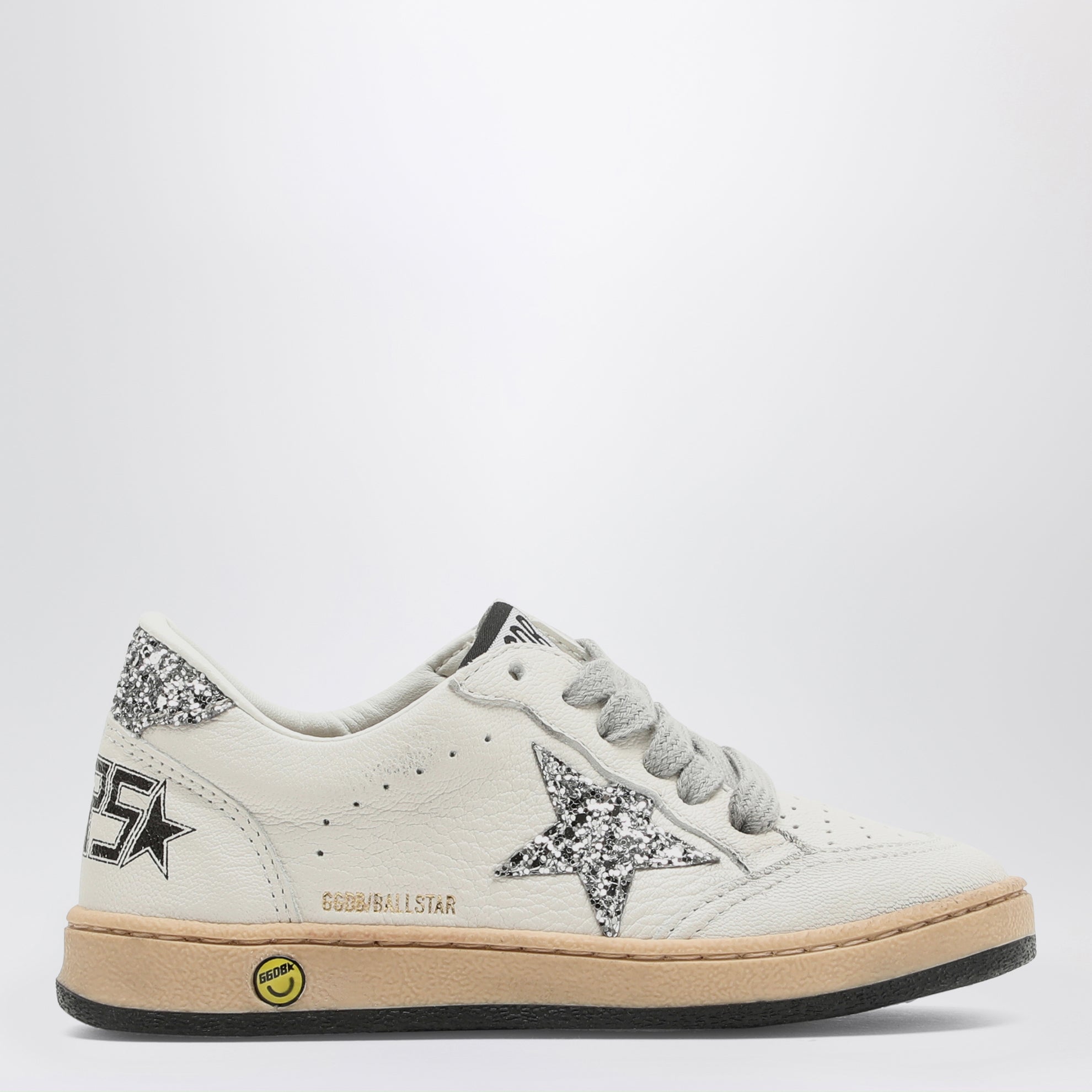 Sneakers Ball Star weiß/silber