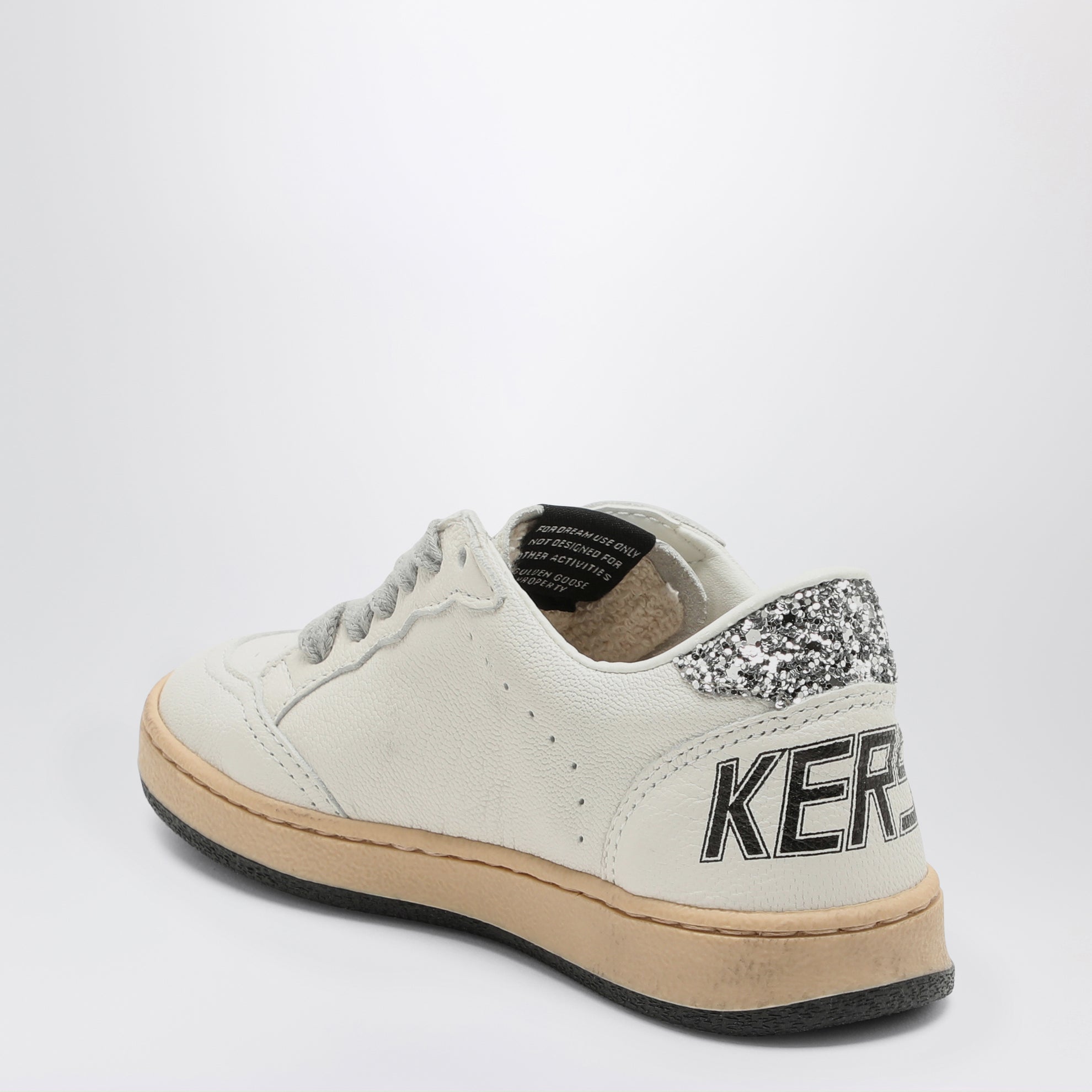 Sneakers Ball Star weiß/silber