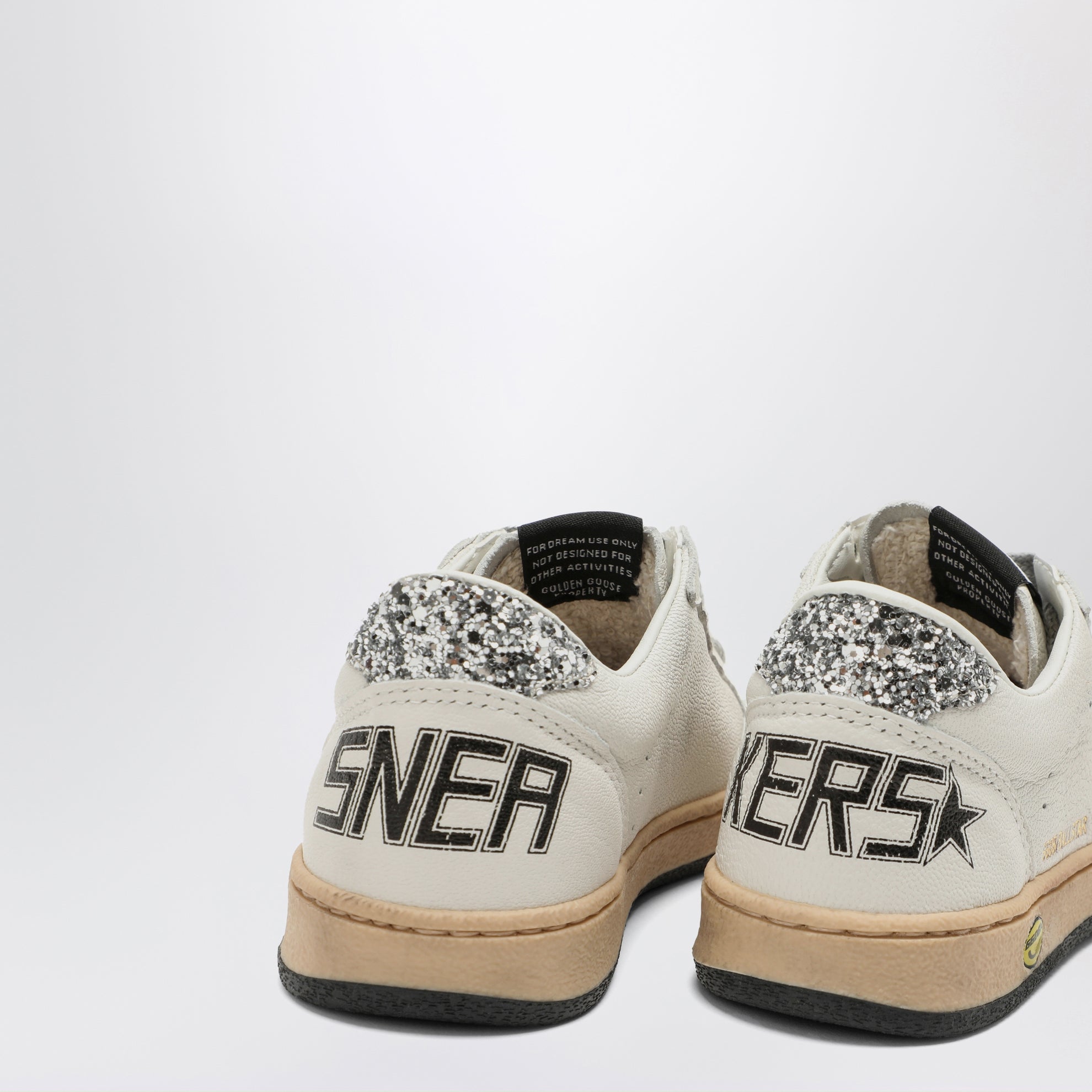 Sneakers Ball Star weiß/silber