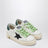 Sneakers May en cuir blanc/noir/vert