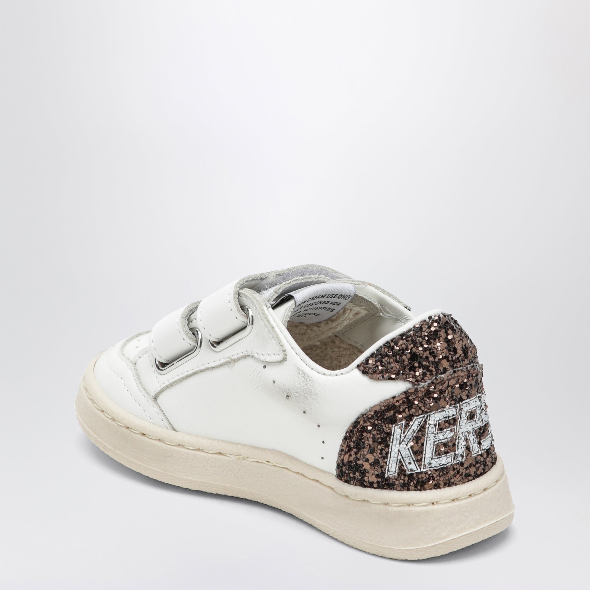Sneakers Ball Star blanc/cendre/marron