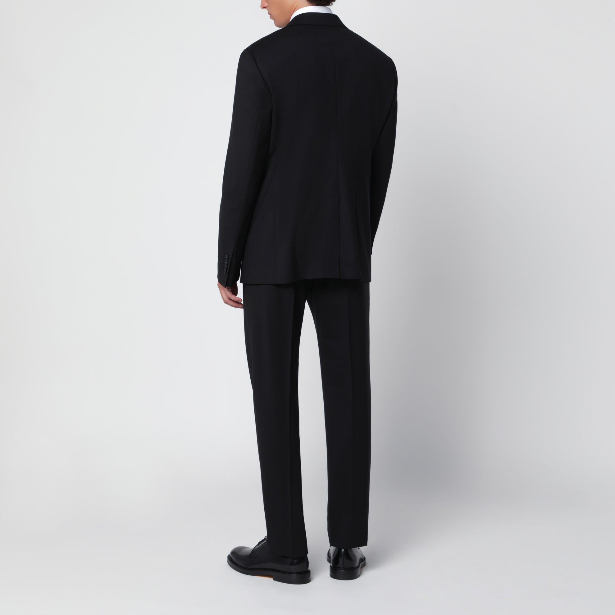 Abito Martini Light nero in gabardina di lana