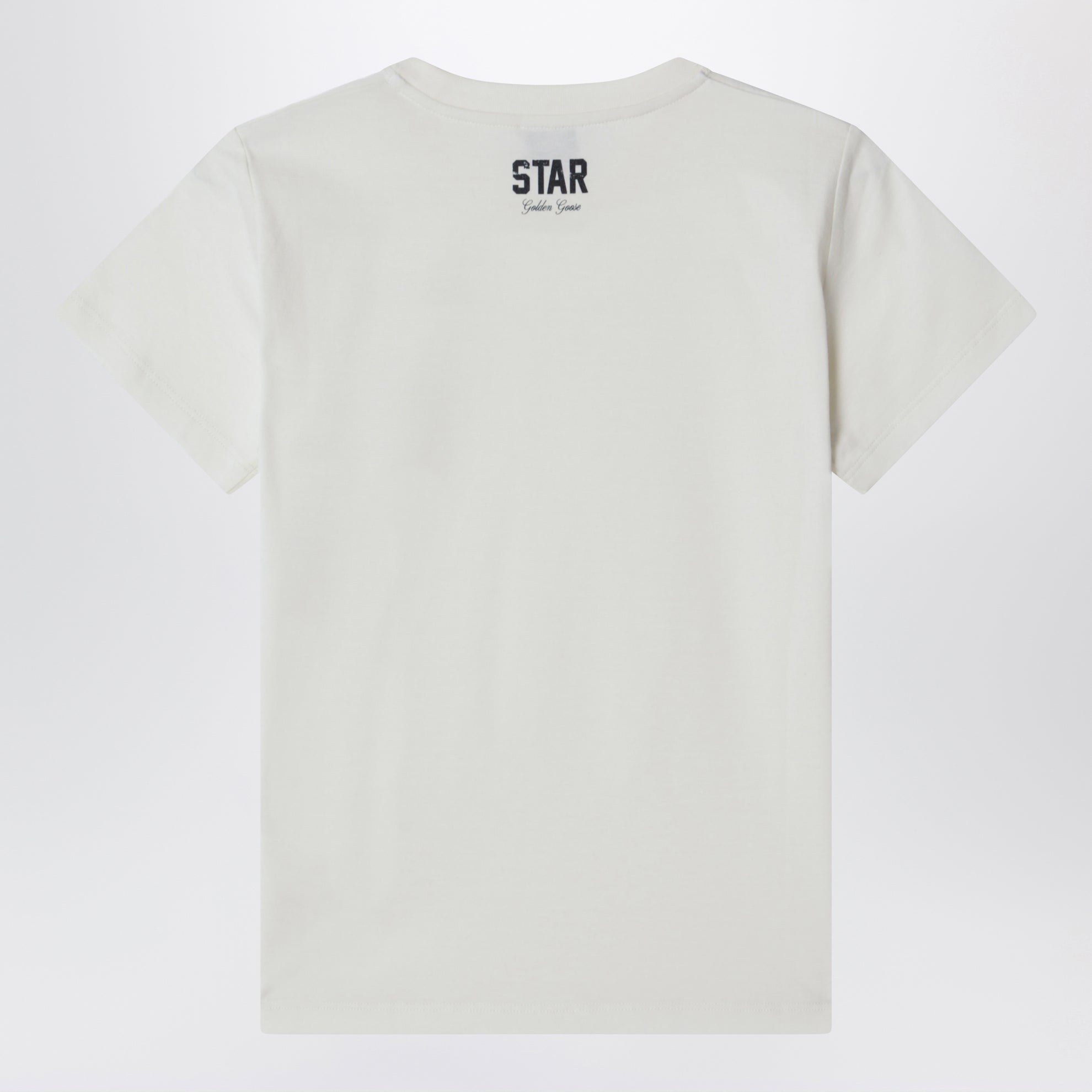 T-shirt Star bianca in cotone