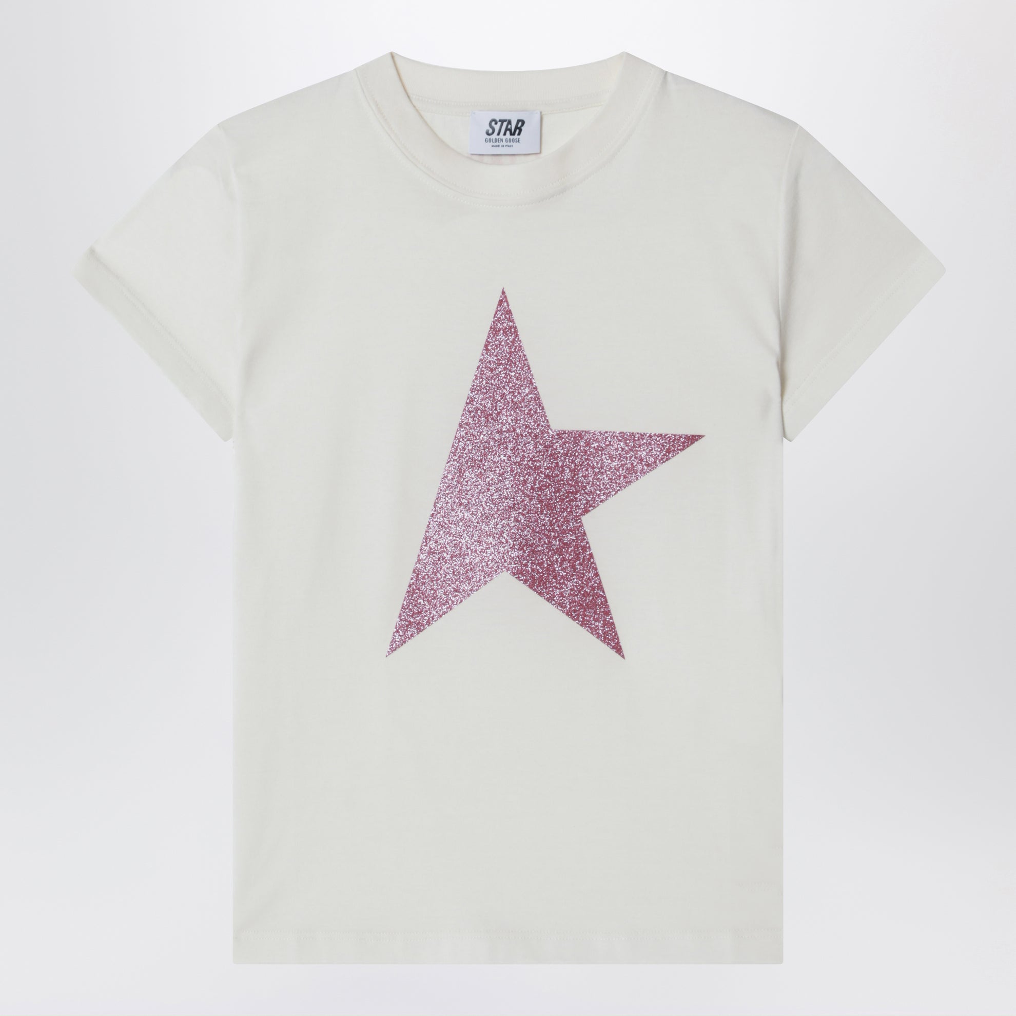 White cotton Star T-shirt