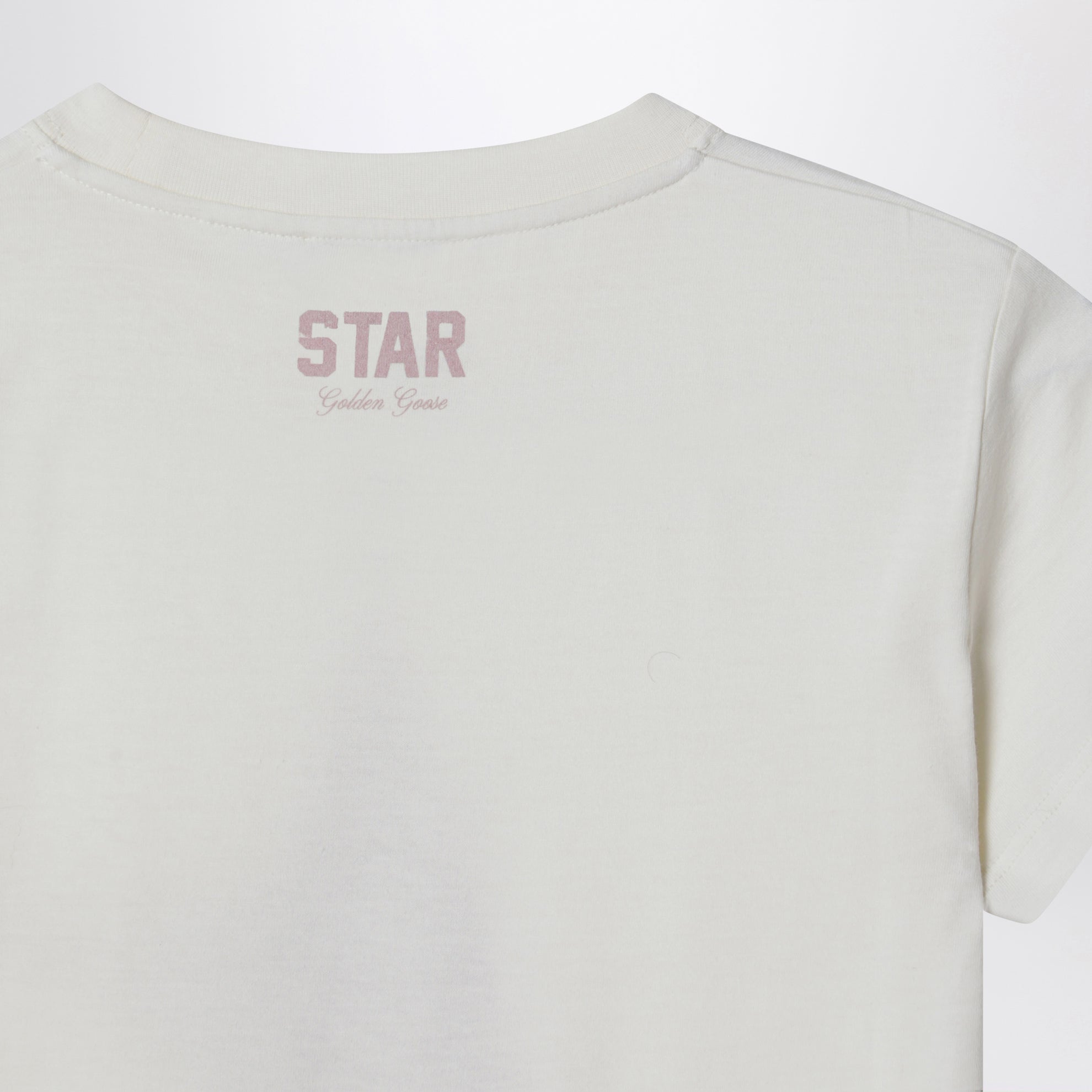 White cotton Star T-shirt
