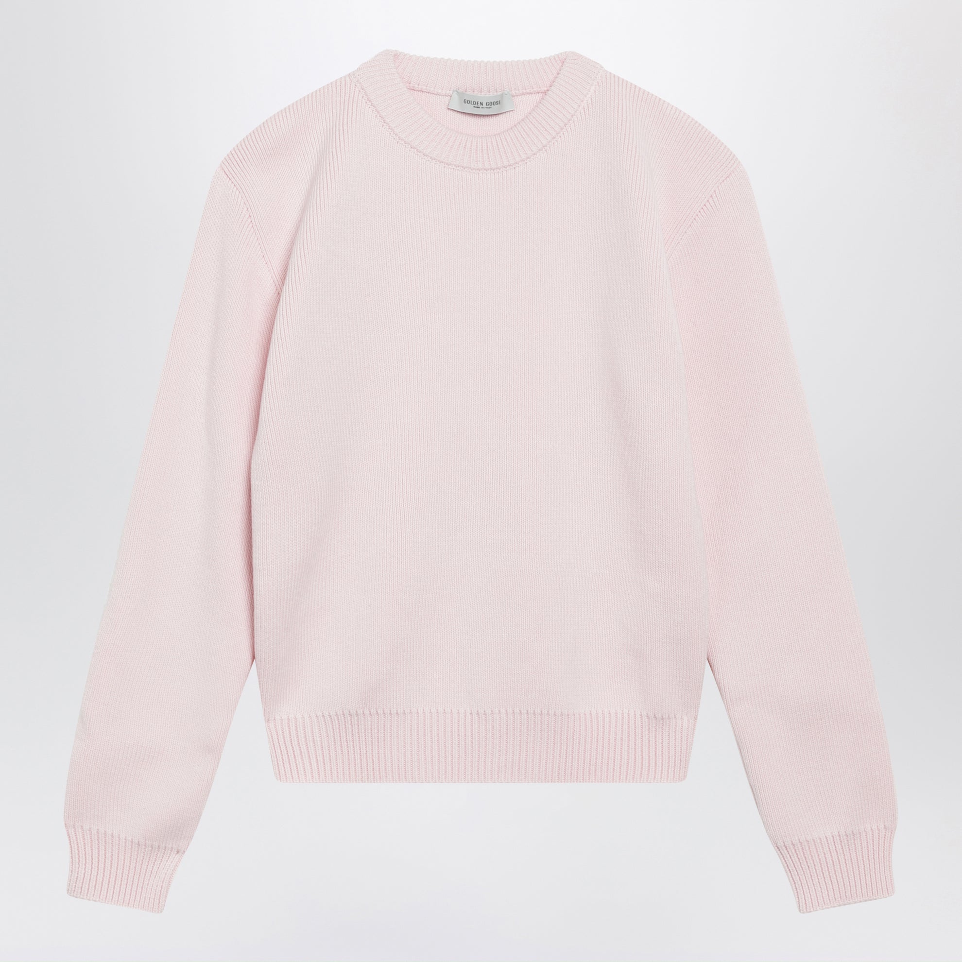 Hellrosa Baumwollpullover