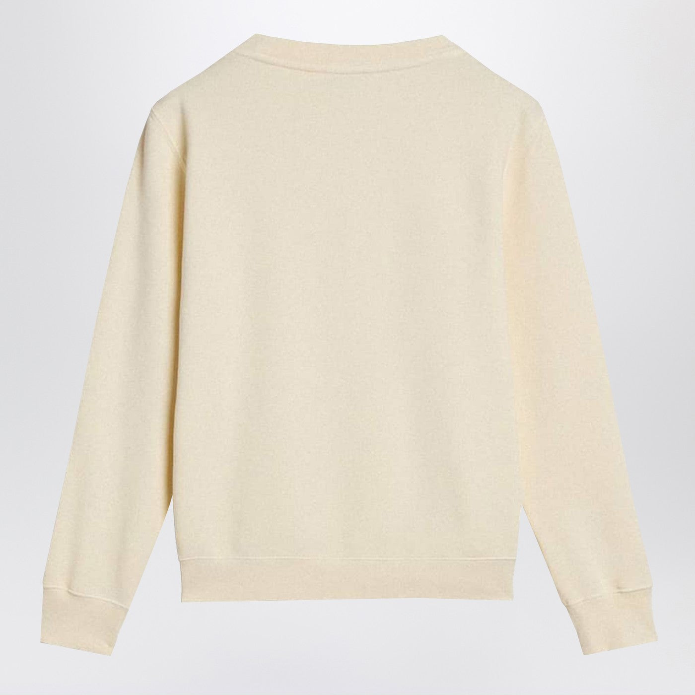 Ivory cotton sweatshirt