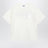 T-shirt bianca in cotone con stampa logo