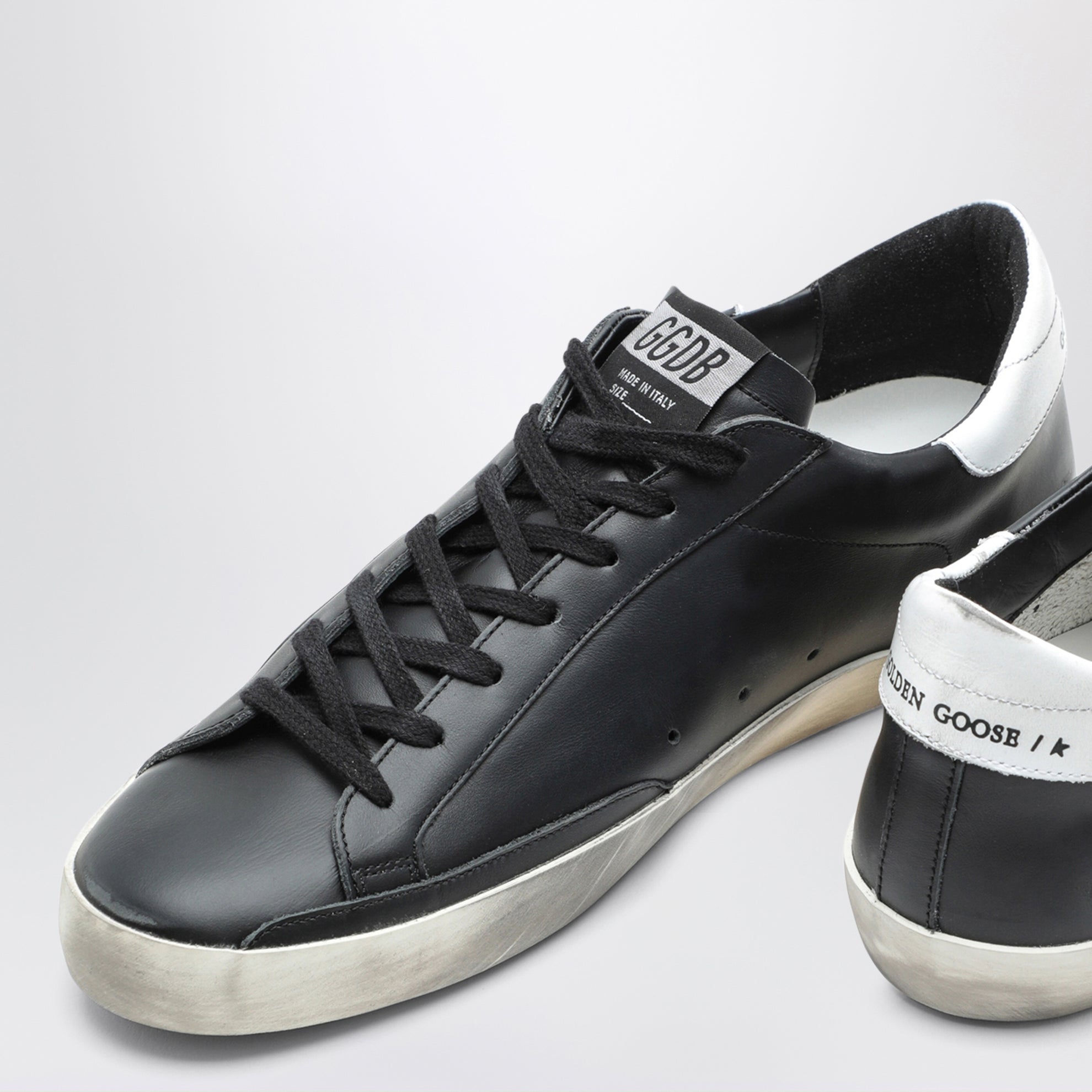 Sneakers Super-star nera e bianca