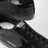 Sneakers Super-Star noires en cuir et daim