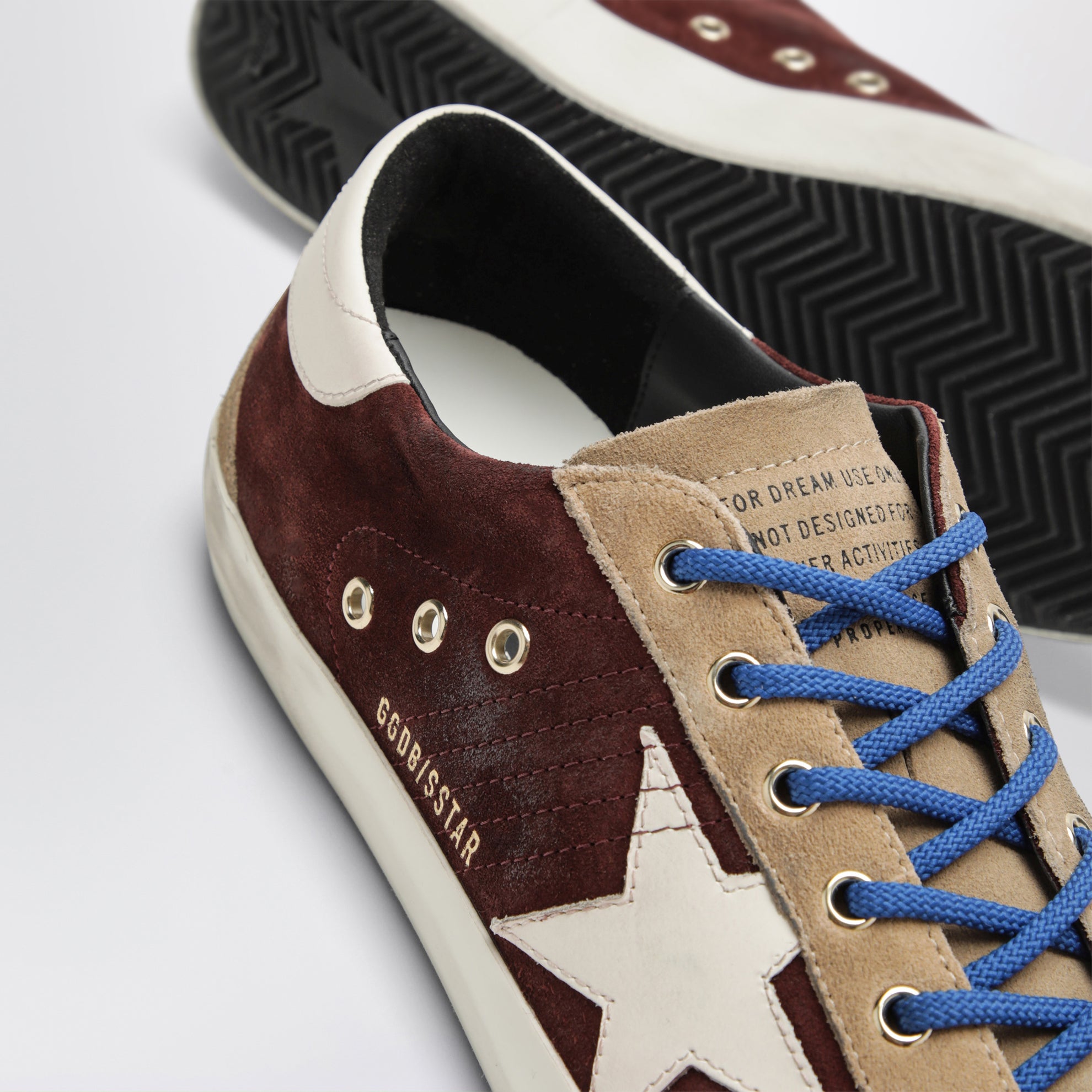 Sneakers Super-Star Dark red/Warm grey/Buttercream