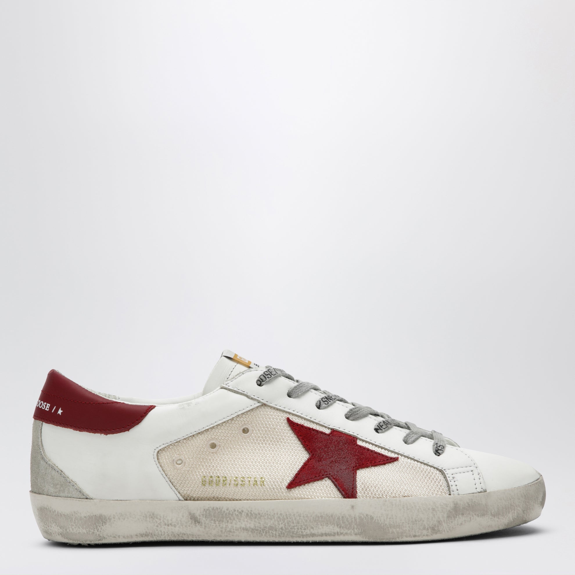 Sneakers Super-star beige/bianca/rossa