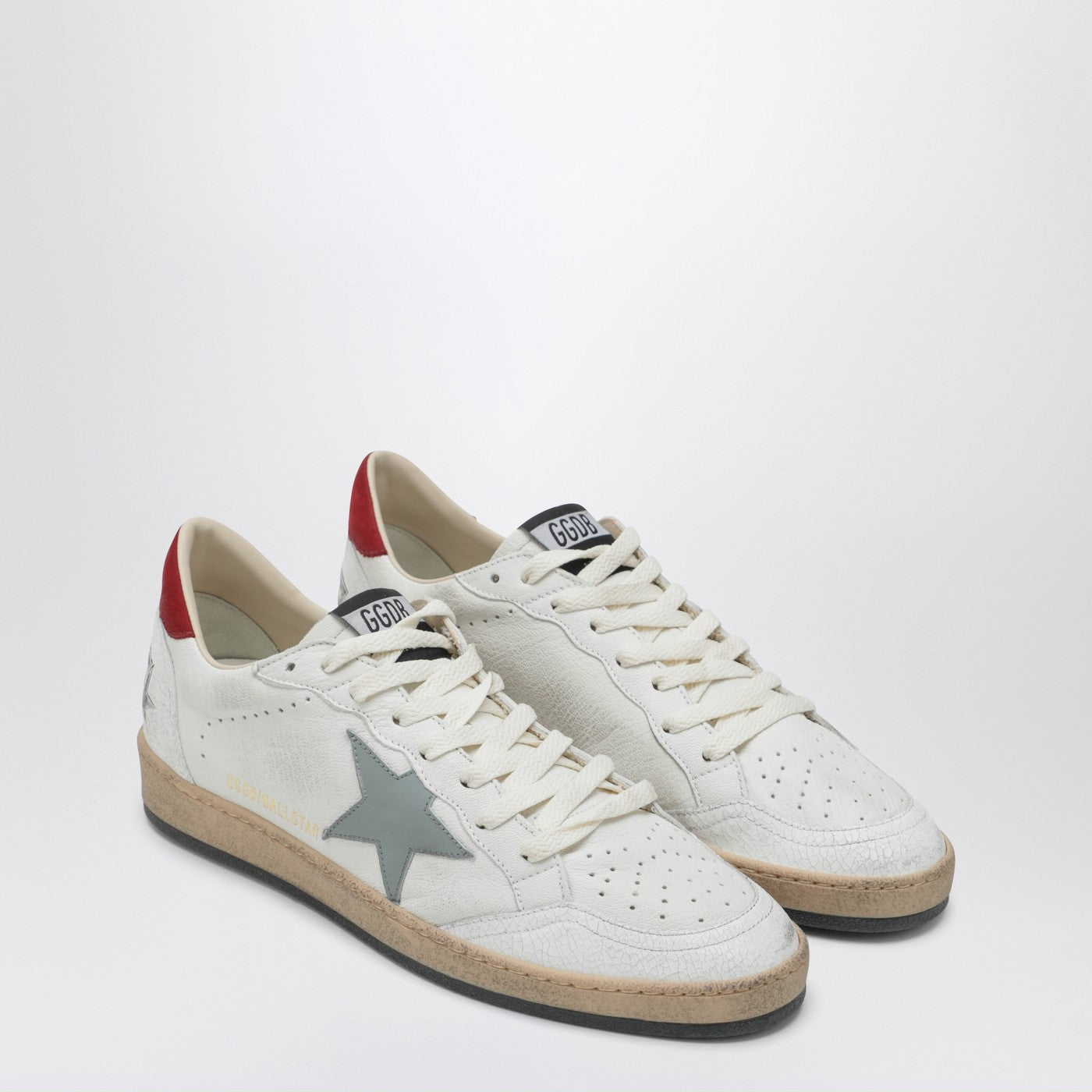 Sneakers Ballstar bianca/blu/rossa