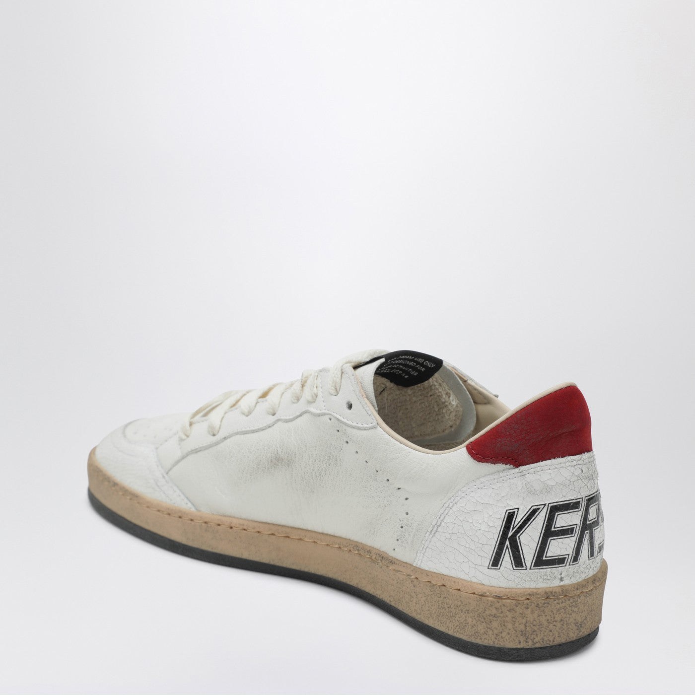 Sneakers Ballstar bianca/blu/rossa