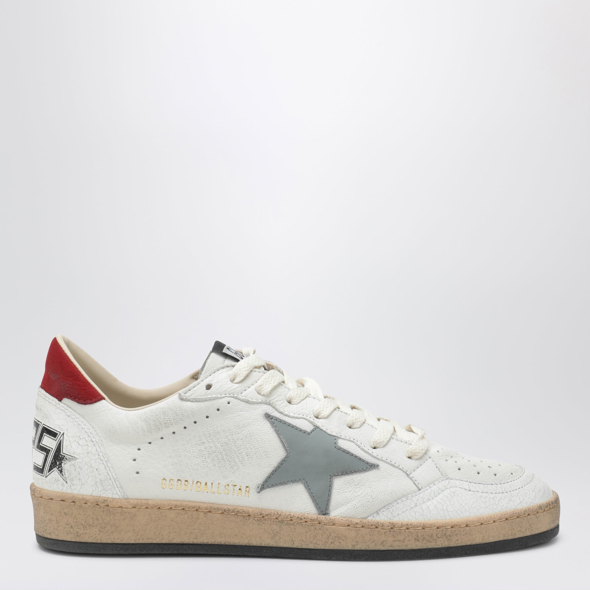 Sneakers Ballstar bianca/blu/rossa