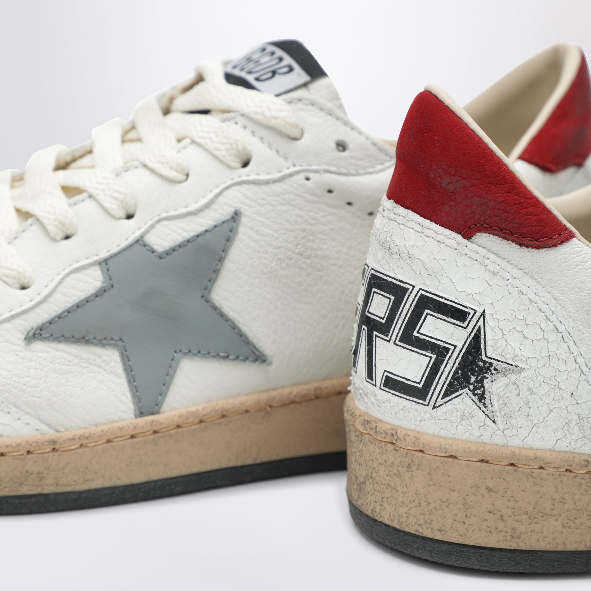 Sneakers Ballstar bianca/blu/rossa
