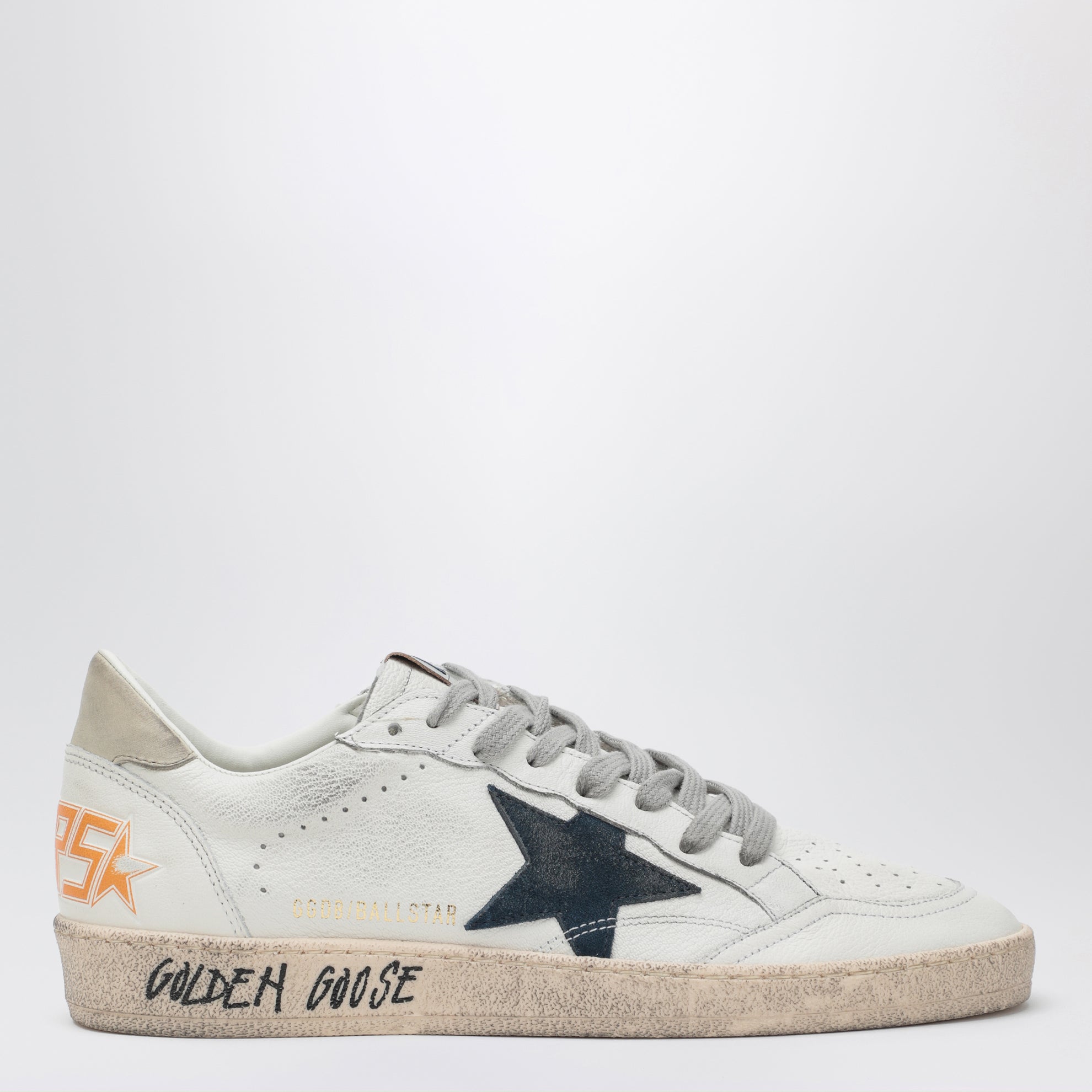 Sneakers Ball Star bianca/blu/ghiaccio