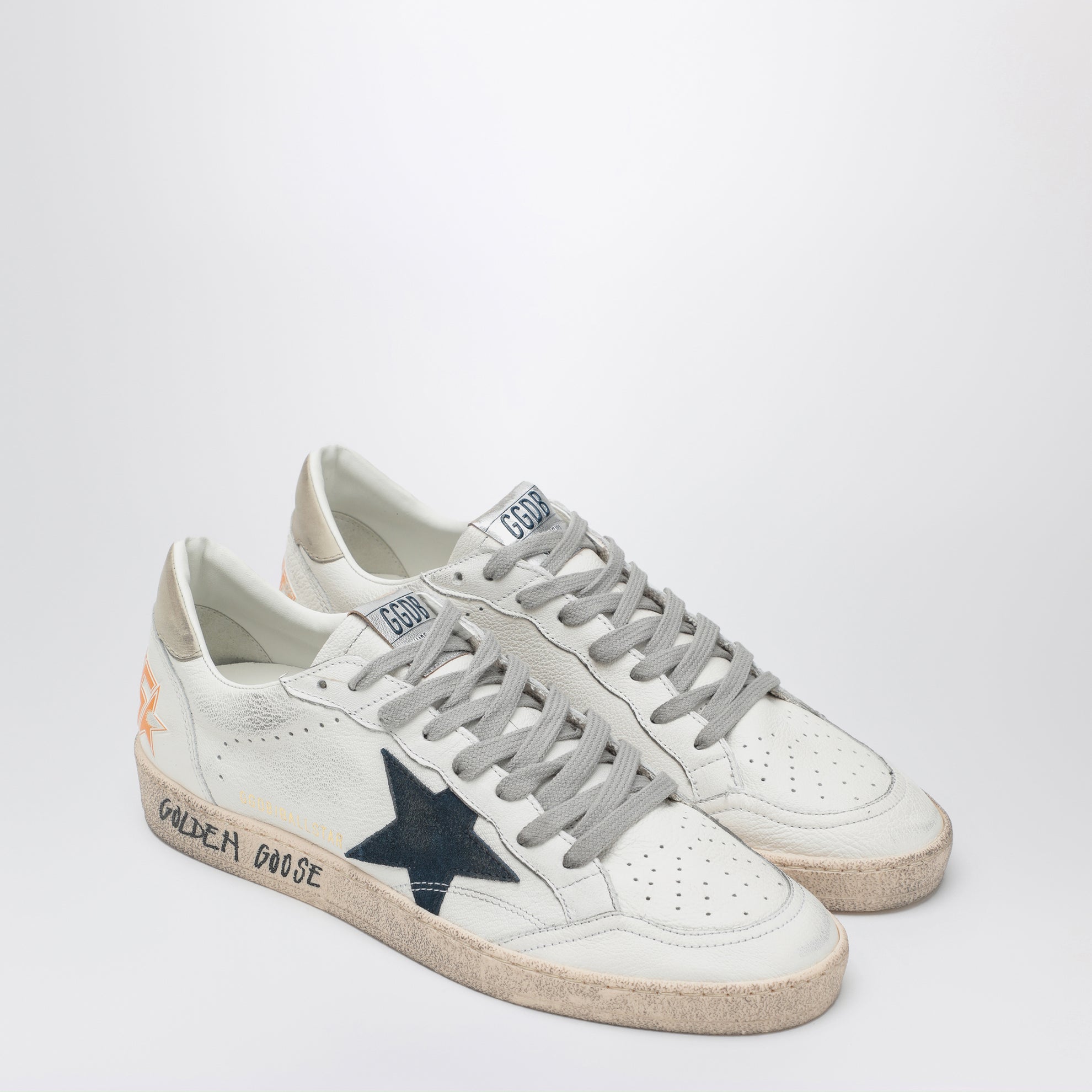 Sneakers Ball Star bianca/blu/ghiaccio