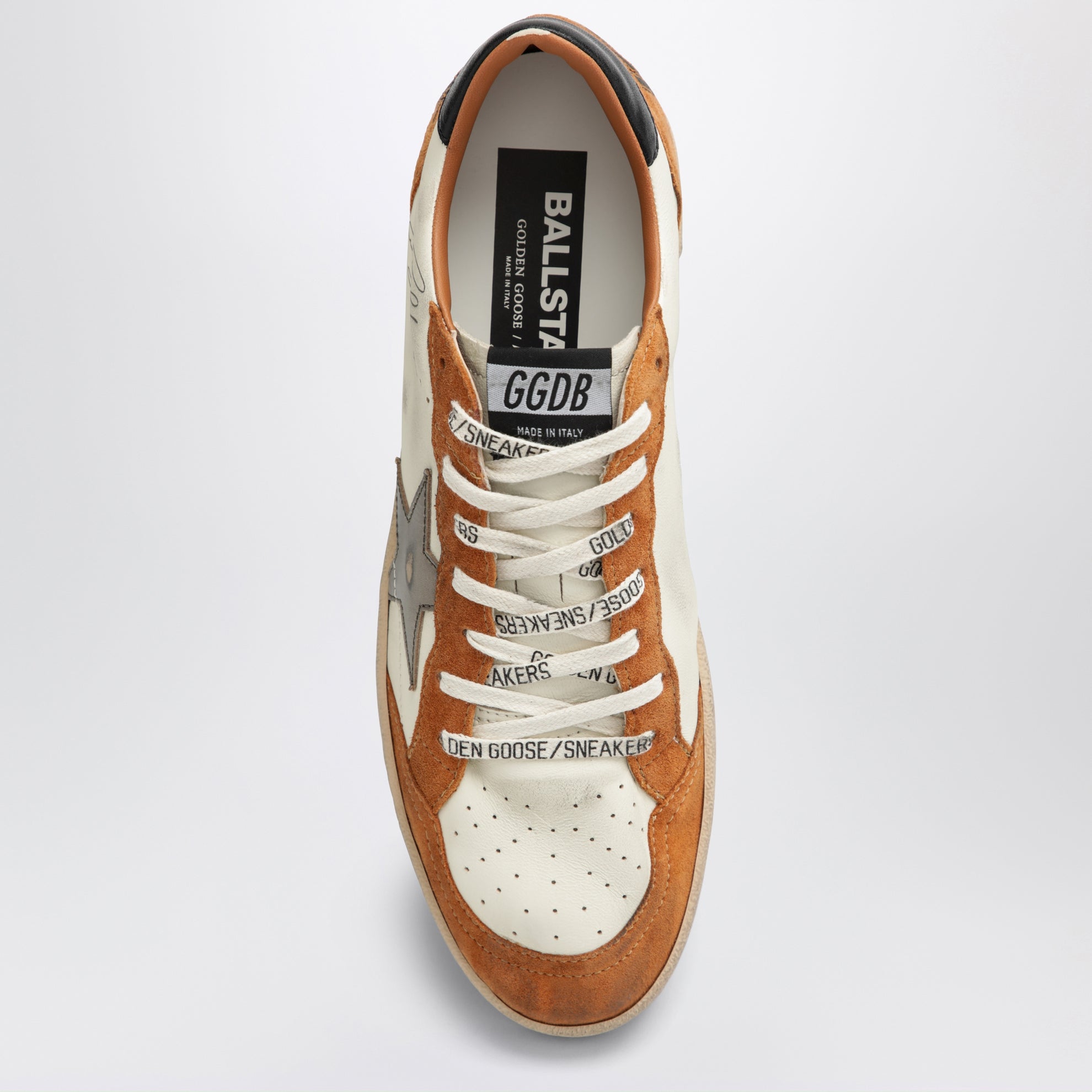 Baskets Ball Star blanc/beige/marron/olive
