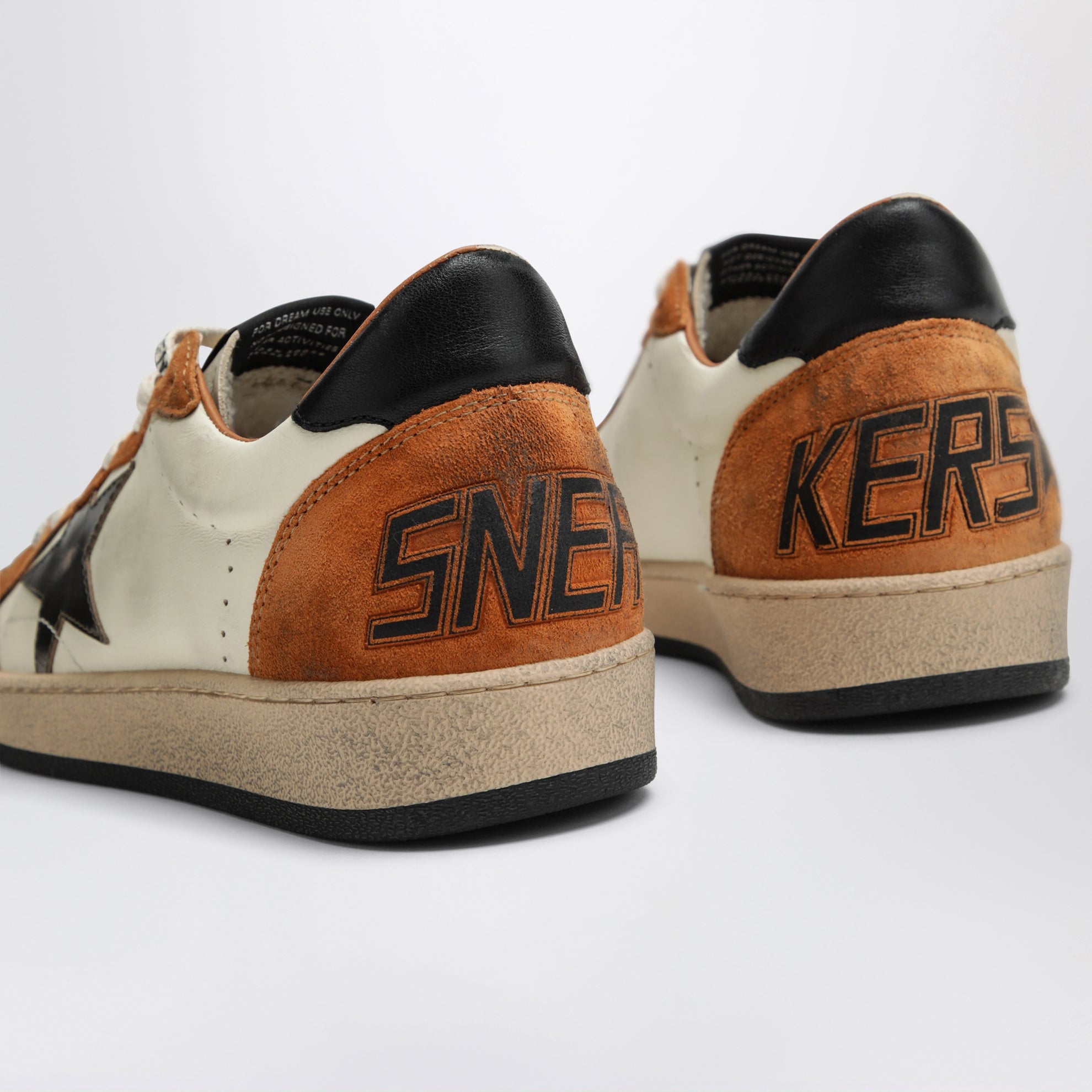 Baskets Ball Star blanc/beige/marron/olive