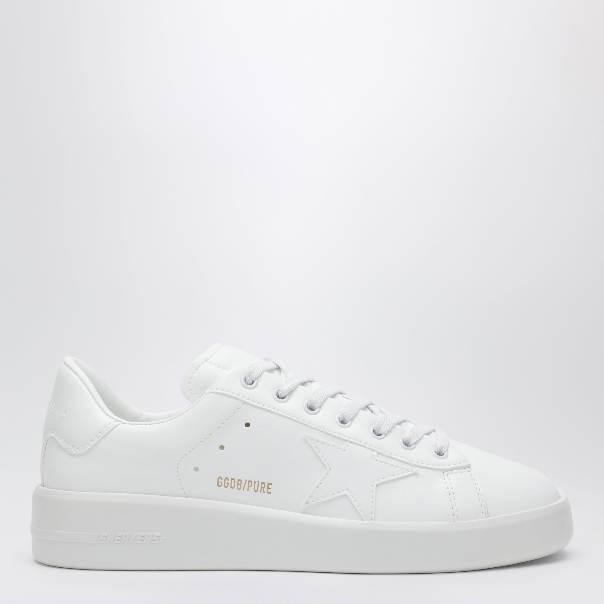 Purestar bio-based Sneakers with white star and heel tab