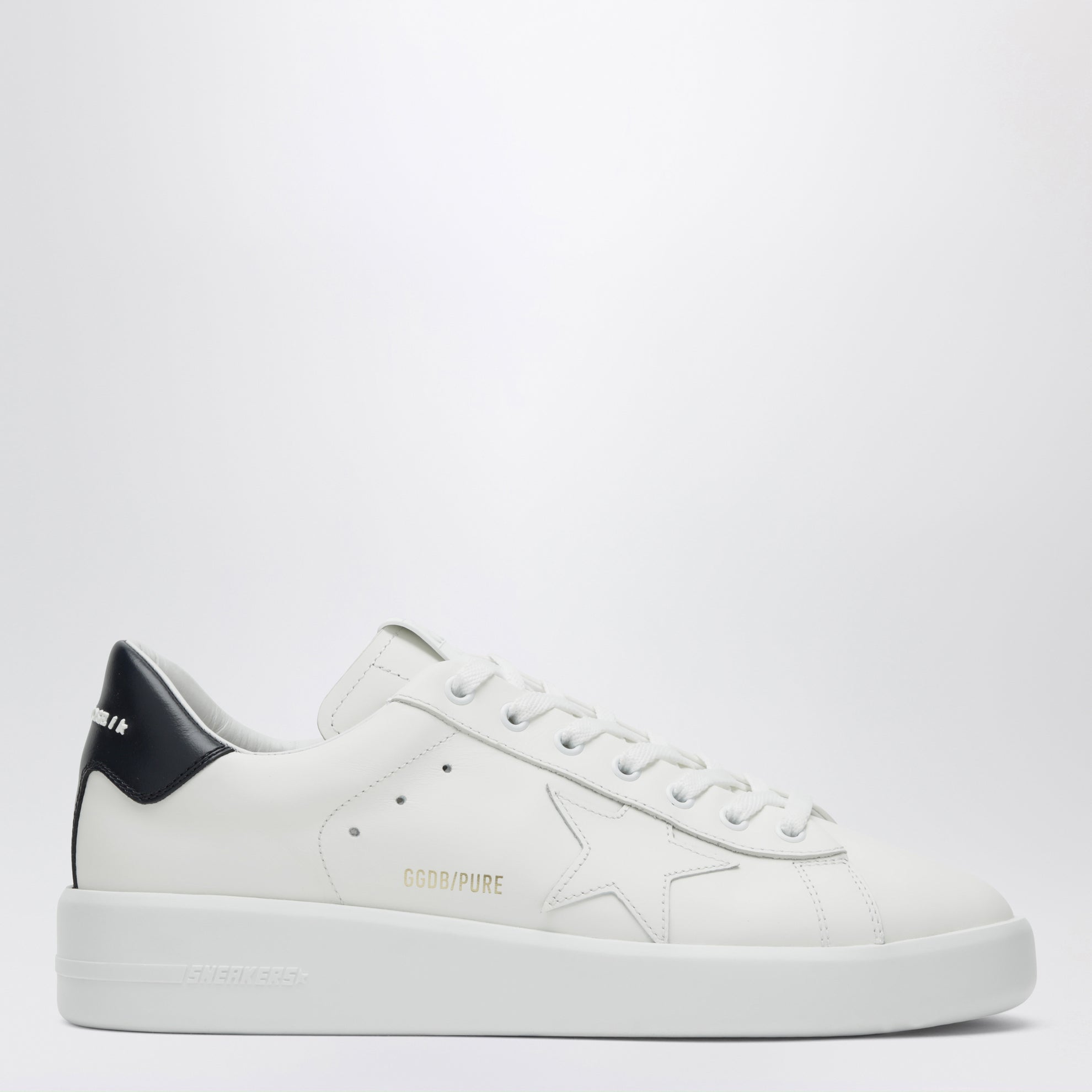 White/blue Purestar trainers