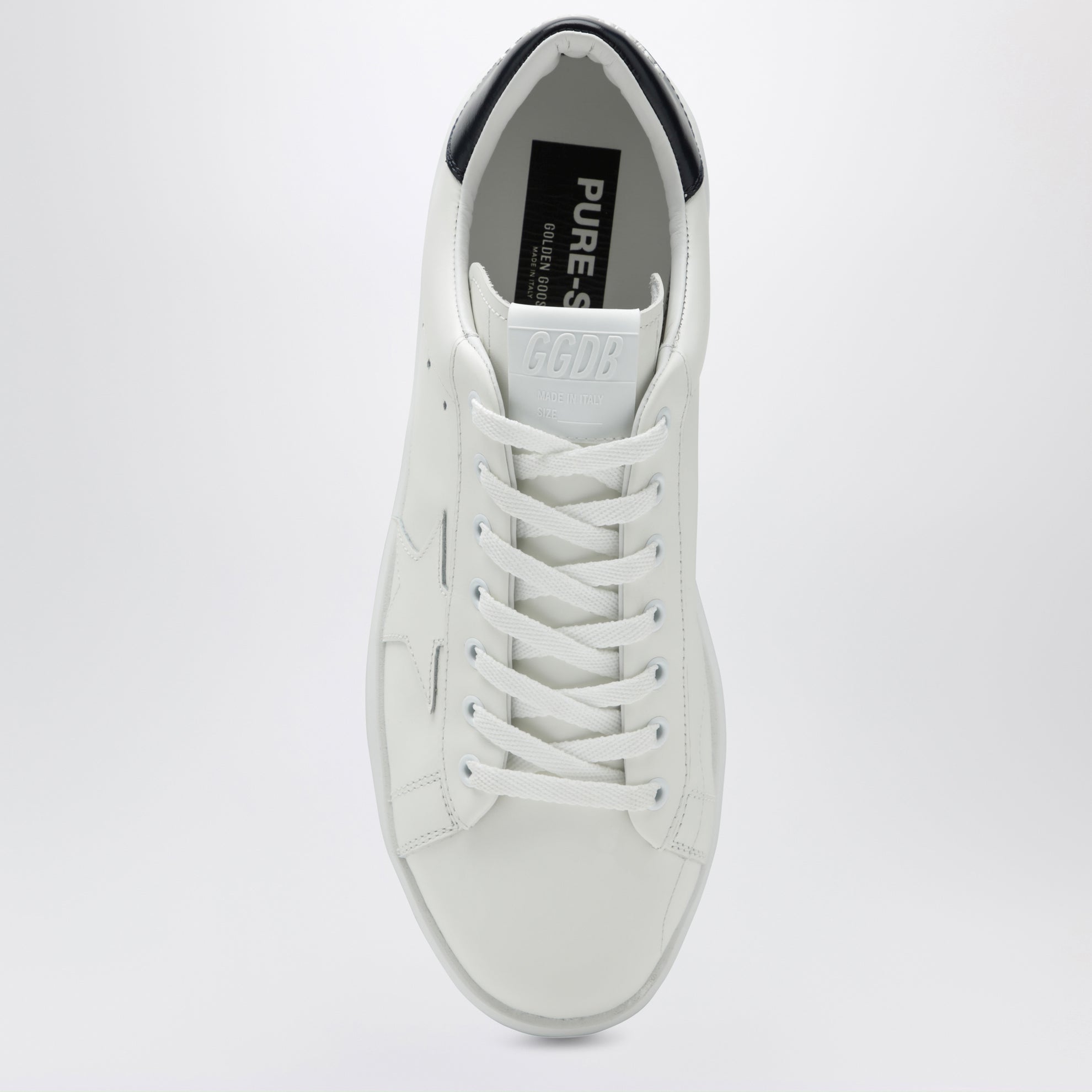 White/blue Purestar trainers