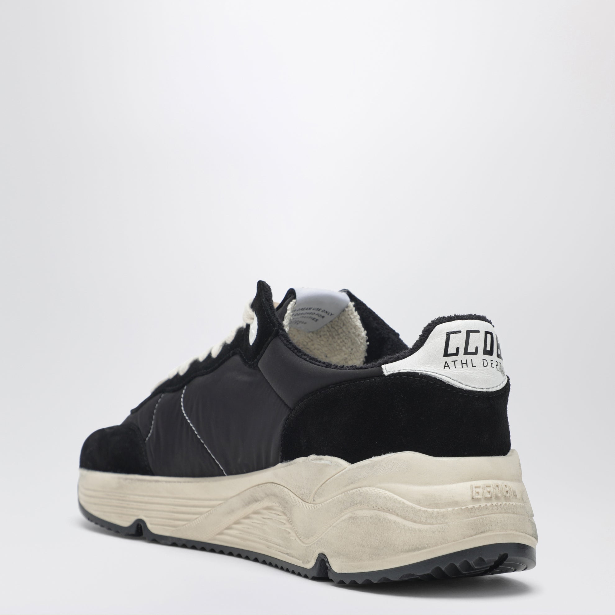 Sneakers Running Sole noire/blanche